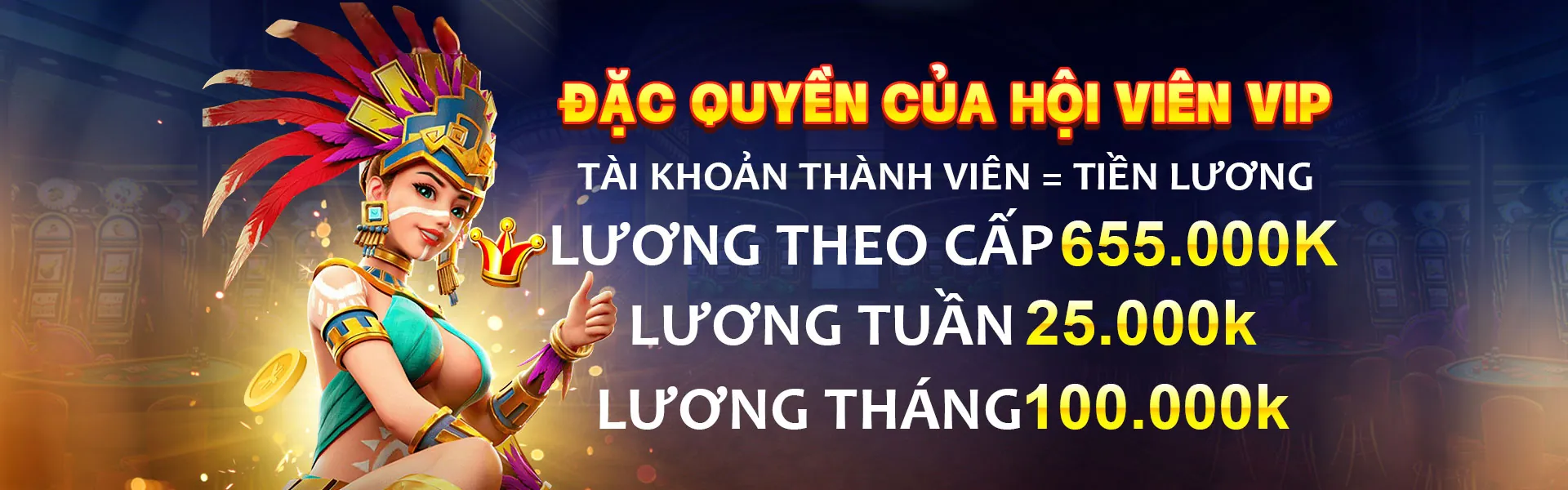 Biểu tượng cấp độ VIP Vàng của ok365 bet